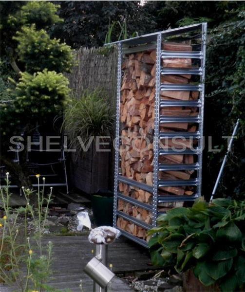 Grote foto stevige duurzame openhaardhout haardhout berging tuin en terras openhaardhout