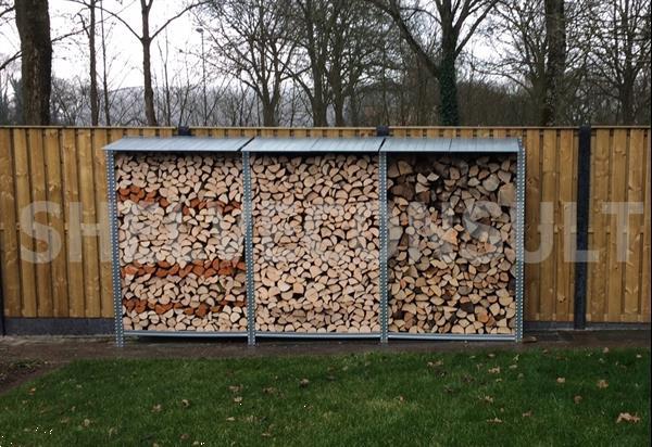 Grote foto stevige duurzame openhaardhout haardhout berging tuin en terras openhaardhout