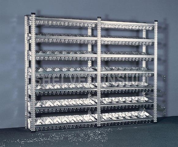 Grote foto sorteerrek vakkenkast modulaire bakkenstelling doe het zelf en verbouw magazijnstellingen