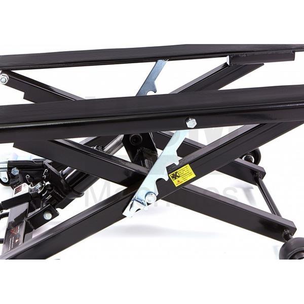 Grote foto zwarte motorlift harley lift universele lift auto onderdelen auto gereedschap