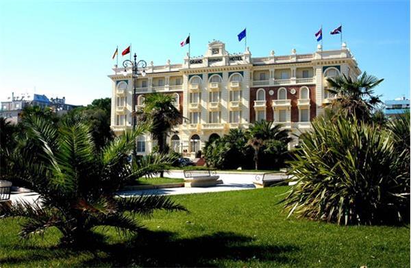 Grote foto luxe zonnige strandvakantie vakantie italie