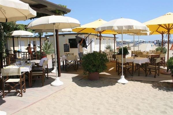 Grote foto luxe zonnige strandvakantie vakantie italie