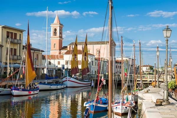 Grote foto luxe zonnige strandvakantie vakantie italie