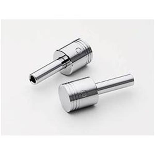 Grote foto chrome piston door lock knobs artikelnummer mrg 6885g verzamelen overige verzamelingen