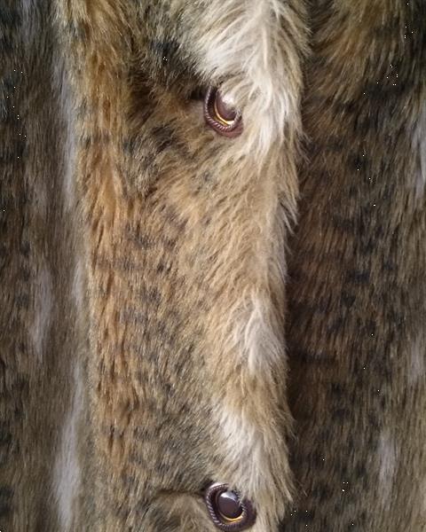 Grote foto extrovagante kunstbontlangejas lynx luipaard kleding dames jassen winter