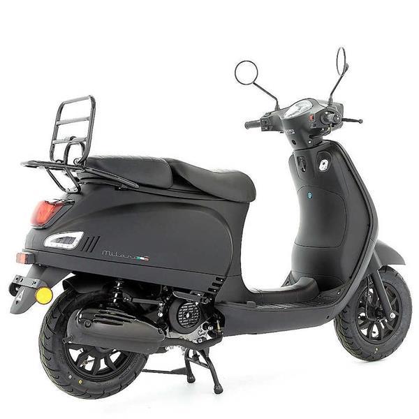 DTS Milano S (Mat Zwart) Bij Central Scooters Kopen €1248,00 Kopen |  Scooters