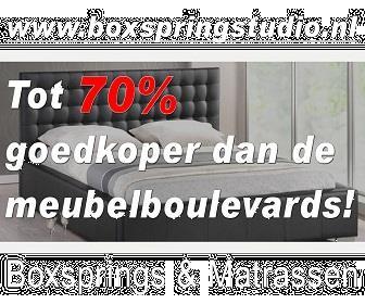 Grote foto boxspring box100 compleet nu alle maten 599 huis en inrichting boxsprings