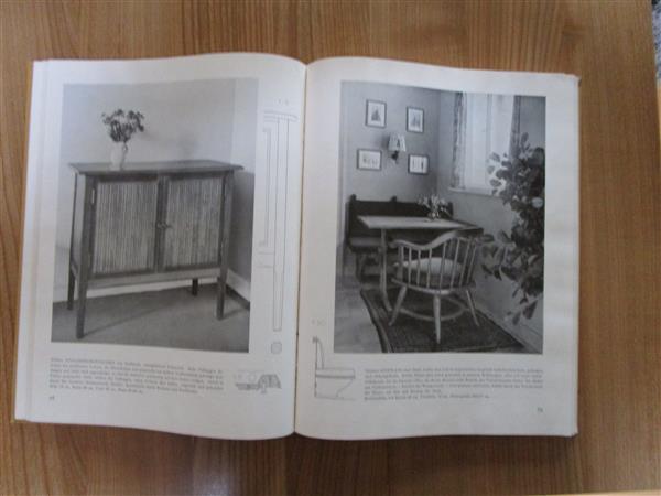 Grote foto m bel nieuwe meubels in 1950 boeken fotografie en design