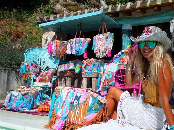 Grote foto bohemian bags gypsy bags beach bags bynass ibiza sieraden tassen en uiterlijk schoudertassen