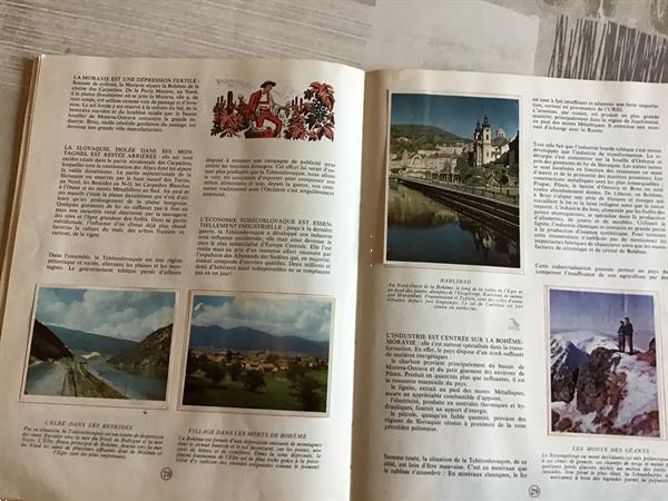 Grote foto 4 boeken la geographie de l europe .4 livres boeken studieboeken