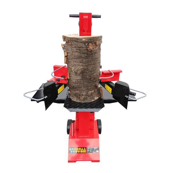 Grote foto kloofmachine kliefmachine houtklover 8ton tuin en terras tuingereedschap