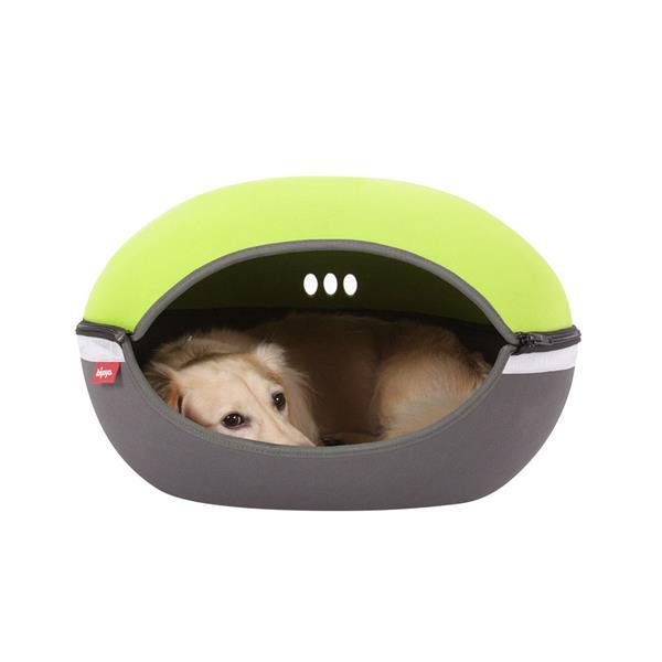 Grote foto ibiyaya little arena hondenmand kattenmand groen dieren en toebehoren katten accessoires