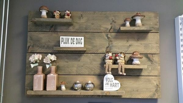 Grote foto steigerhouten wandbord vanaf 35 huis en inrichting overige huis en inrichting