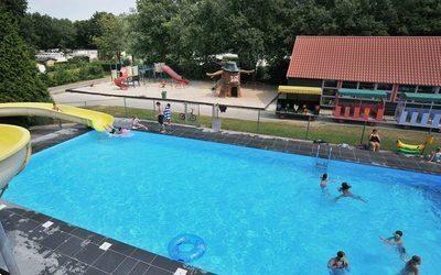 Grote foto safaritent voor 6 personen op park de tien heugten vakantie nederland midden