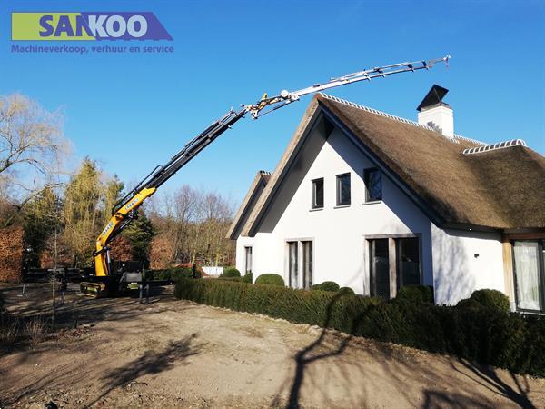 Grote foto bg lift cwe 525 minihijskraan compactkraan bglift tuin en terras werktuigen