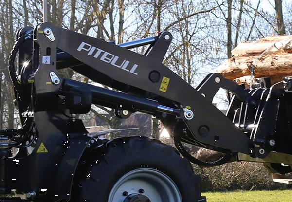 Grote foto pitbull x24 36 kniklader shovel loader tuin en terras werktuigen