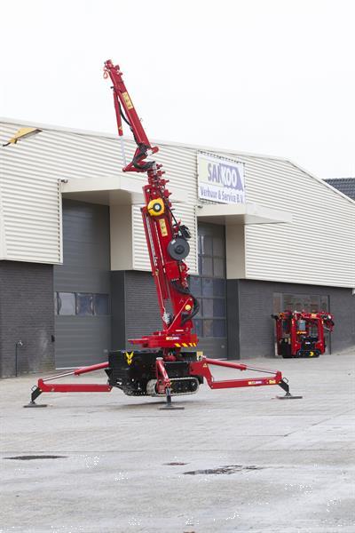 Grote foto hoeflon sk6 minikraan compact kraan tuin en terras werktuigen