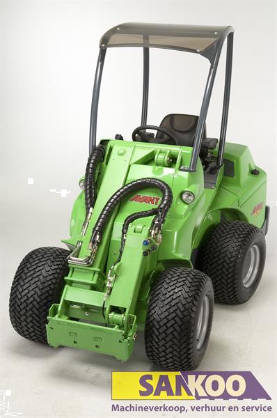 Grote foto avant 640t kniklader shovel loader schranklader tuin en terras werktuigen