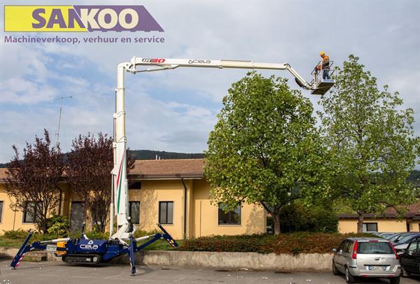 Grote foto cela spyder dt30 spin rupshoogwerker tuin en terras werktuigen