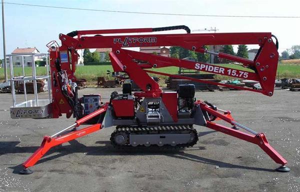 Grote foto platform basket spider 15.75 spin rupshoogwerker tuin en terras werktuigen