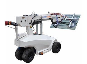 Grote foto huren robby 420 glasrobot glaslift tuin en terras werktuigen