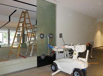 Grote foto huren robby 420 glasrobot glaslift tuin en terras werktuigen