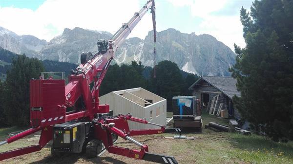 Grote foto huren sankoo mhk sk10 minikraan compact kraan tuin en terras werktuigen