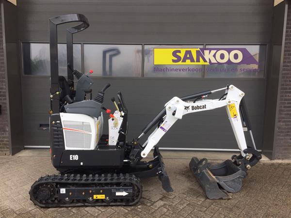 Grote foto huren sankoo bobcat e10 minigraver tuin en terras werktuigen