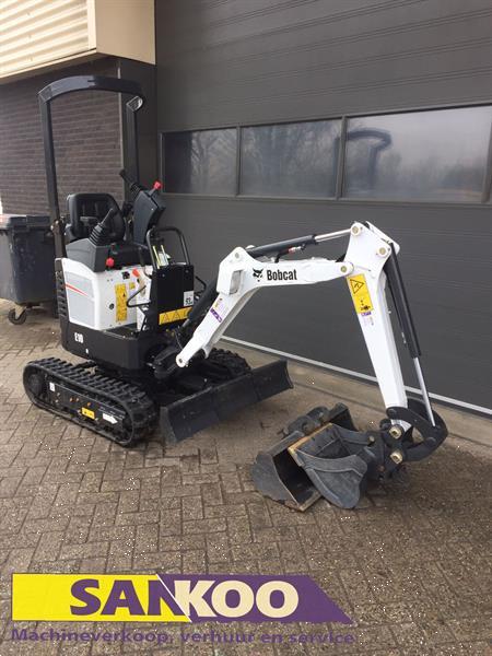Grote foto huren sankoo bobcat e10 minigraver tuin en terras werktuigen