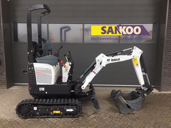 Grote foto huren sankoo bobcat e10 minigraver tuin en terras werktuigen