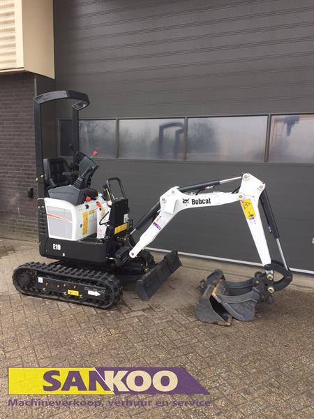 Grote foto huren sankoo bobcat e10 minigraver tuin en terras werktuigen