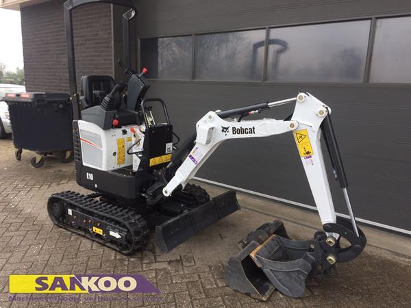 Grote foto huren sankoo bobcat e10 minigraver tuin en terras werktuigen
