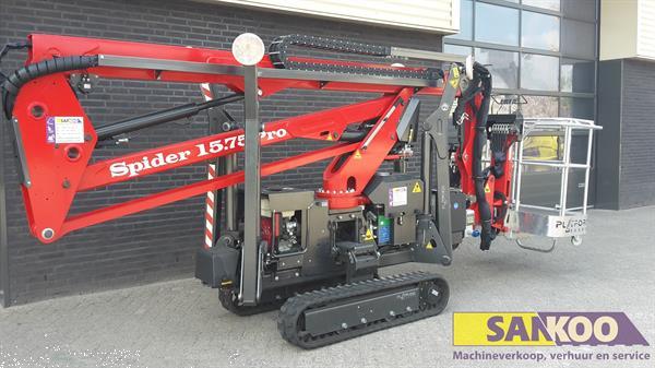 Grote foto huren platform basket spider 15.75 spin rupshoogwerker tuin en terras werktuigen