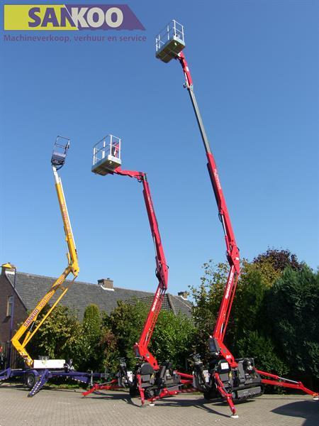 Grote foto huren platform basket spider 15.75 spin rupshoogwerker tuin en terras werktuigen