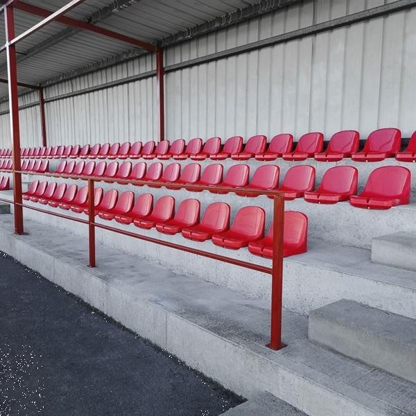 Grote foto tribune zitje met rugsteun sport en fitness voetbal