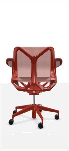 Grote foto herman miller cosm low back dipped in colour huis en inrichting stoelen