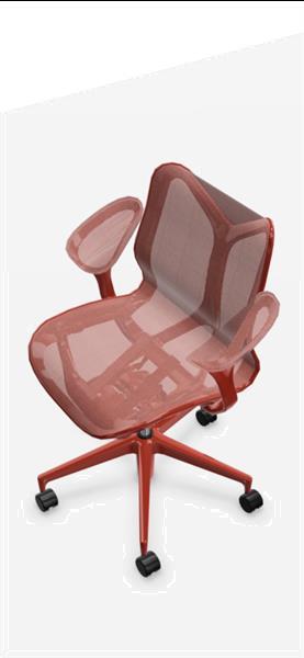 Grote foto herman miller cosm low back dipped in colour huis en inrichting stoelen