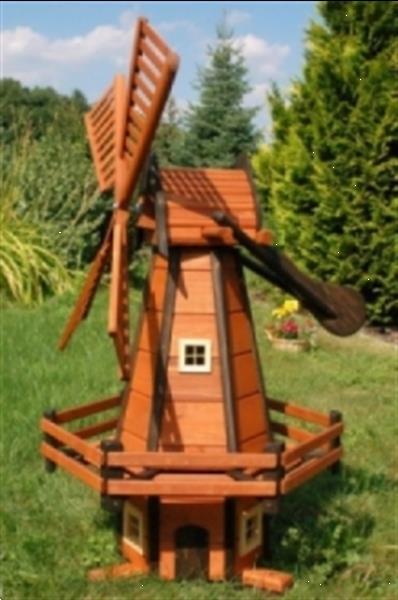 Grote foto windmolen hout ge mpregneerd prachtig tuin en terras tuinmeubelen