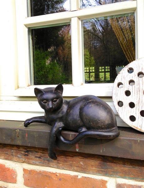 Grote foto 1 sculptuur kat uit polystein huis en inrichting woningdecoratie