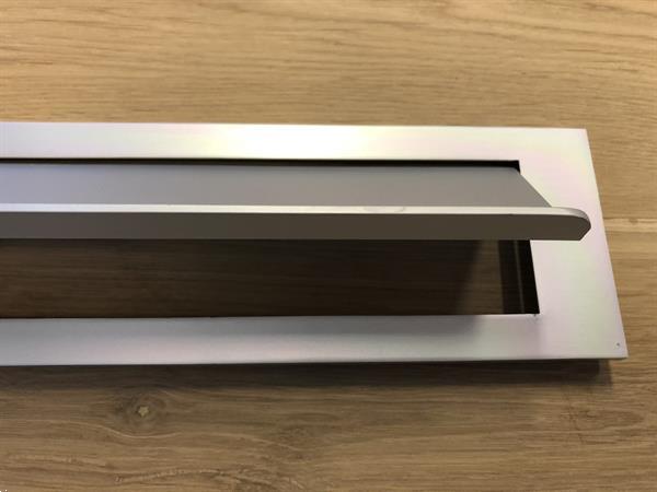 Grote foto brievenbus klep aluminium met veer staat dus nooit open . antiek en kunst curiosa en brocante