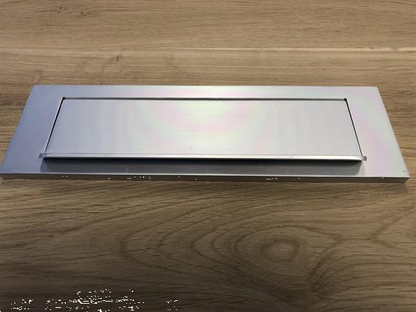 Grote foto brievenbus klep aluminium met veer staat dus nooit open . antiek en kunst curiosa en brocante