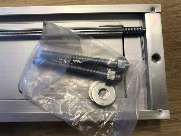 Grote foto brievenbus klep aluminium met veer staat dus nooit open . antiek en kunst curiosa en brocante