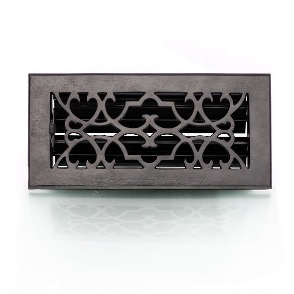 Grote foto verstelbaar luchtrooster ventilatierooster voor een oven of huis en inrichting kachels en openhaarden