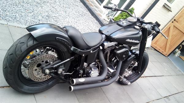 Grote foto fat boy evo 1340 motoren harley davidson