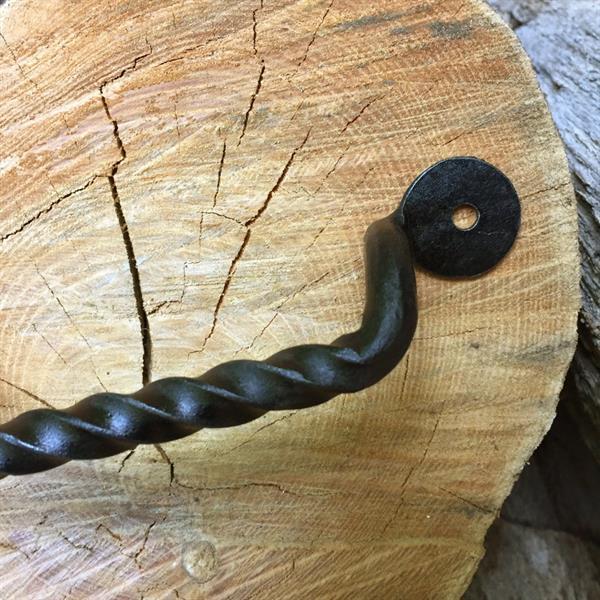 Grote foto smeedijzeren handvat antieke deurgrepen vintage handvat la doe het zelf en verbouw materialen en producten