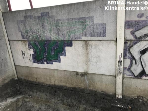 Grote foto gewapende betonplaten megaplaten betonwanden geluidscherm doe het zelf en verbouw materialen en producten