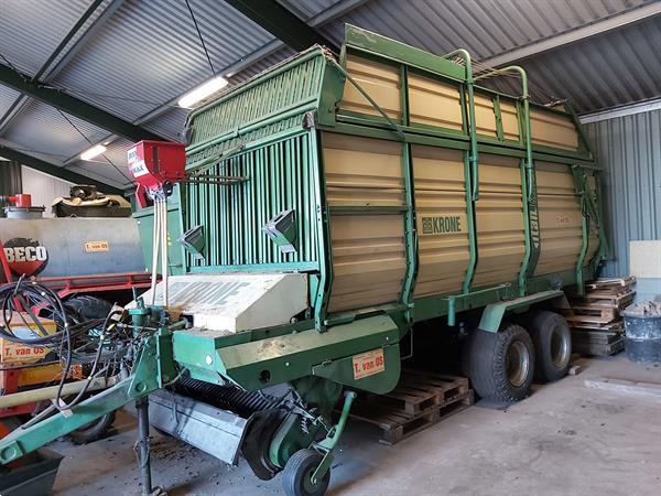 Grote foto krone titan gl 6 40 opraapwagen ladewagen agrarisch landbouw