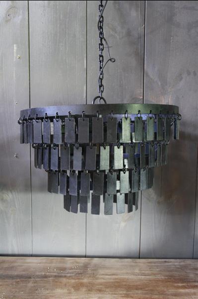 Grote foto landelijke metalen hanglamp dean 40 x 55 cm huis en inrichting overige