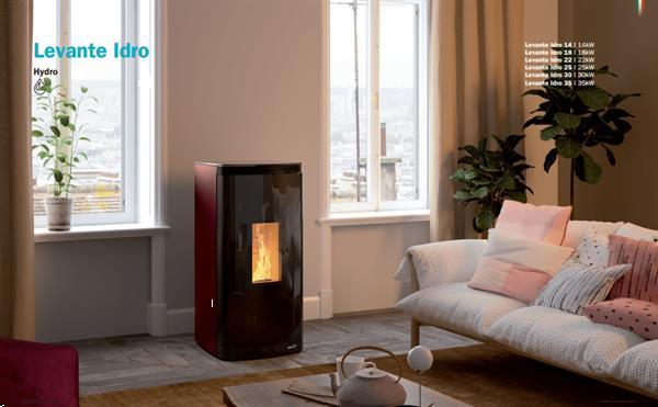 Grote foto pelletkachel dielle levante 35 huis en inrichting kachels en openhaarden