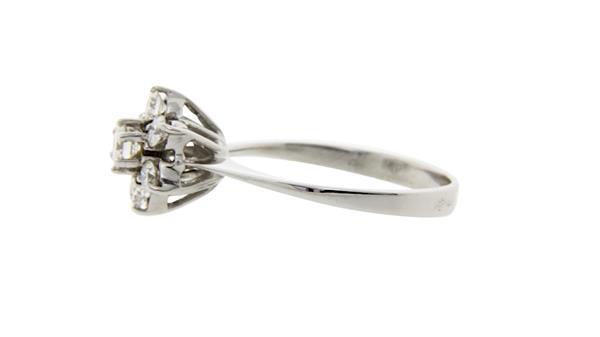 Grote foto witgouden entourage ring met diamant 14 nieuw 1871.25 sieraden tassen en uiterlijk ringen voor haar